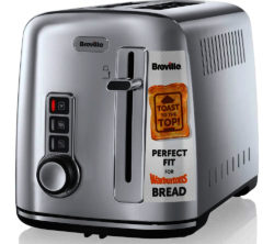 BREVILLE  The Perfect Fit for Warburtons VTT570 2-Slice Toaster - Stainless Steel